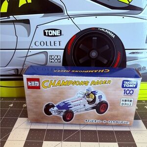 Takara Champions Racer Blue Die-Cast Kids Toy Car